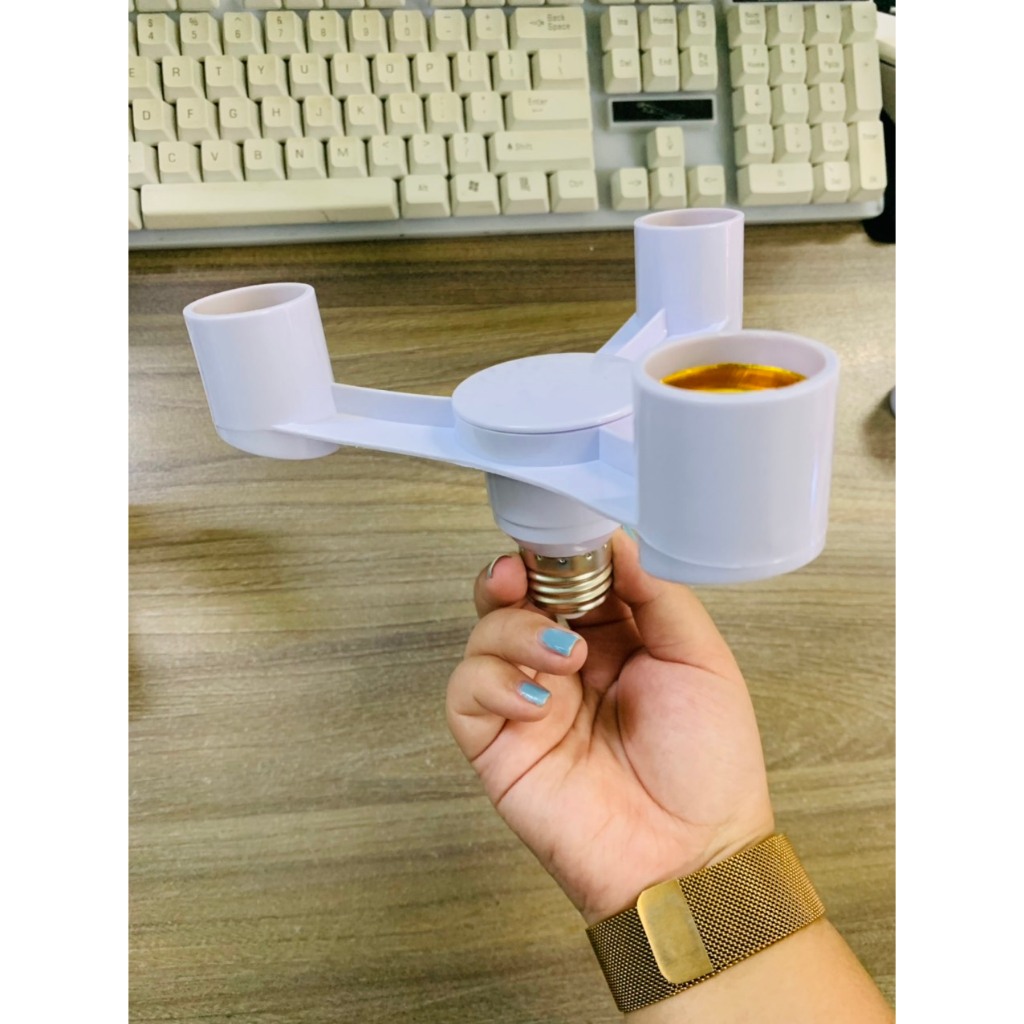 ĐẦU CHIA ĐUI ĐÈN E27 - ĐUI GẮN BÓNG ĐÈN E27 3/5/6 BÓNG - 1 ĐUI RA NHIỀU ĐẦU