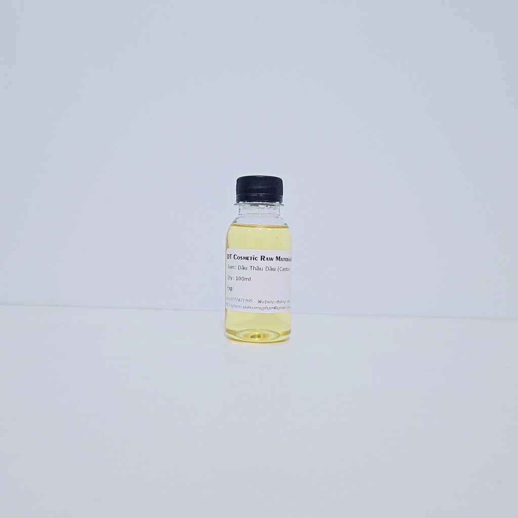 100ml Dầu Thầu Dầu (Castor Oil) - Nguyên Liệu Mỹ Phẩm