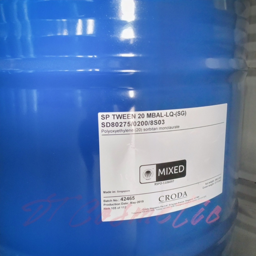 100g Polysorbate 20  - Chất Nhũ Hóa Hương Liệu, Tinh Dầu - Nguyên Liệu Mỹ Phẩm