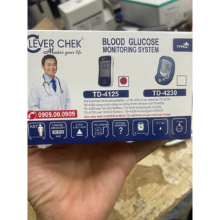 Máy đo đường huyết clever check