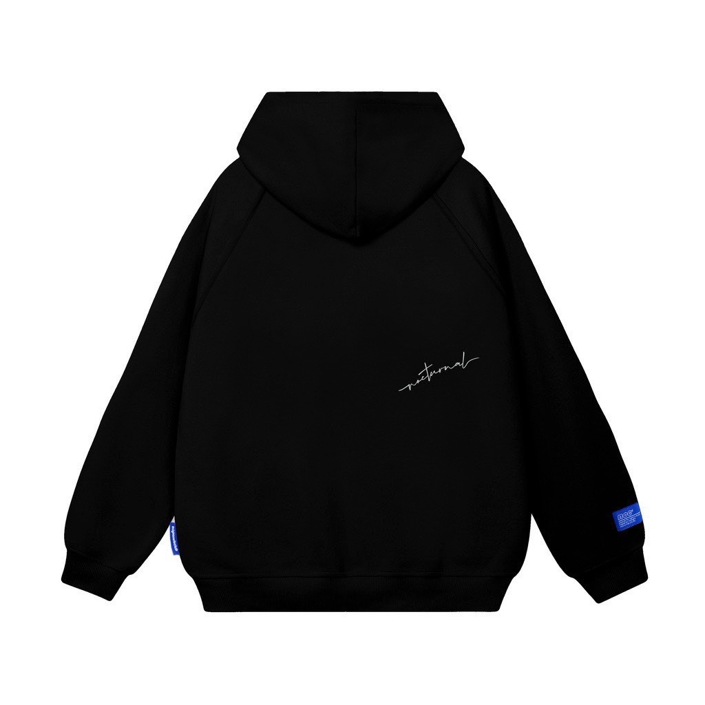 Áo Hoodie , Áo Khoác Nỉ Form Rộng Unisex In Chữ Noctnal Vải Nỉ Bông Dàu Dặn