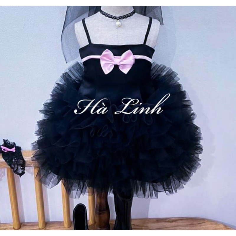 Váy thiết kế bé gái, Đầm công chúa Halloween cho bé.