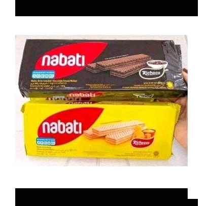 BÁNH  NABATI GÓI10 CHIẾC VỊ PHÔ MAI, socola