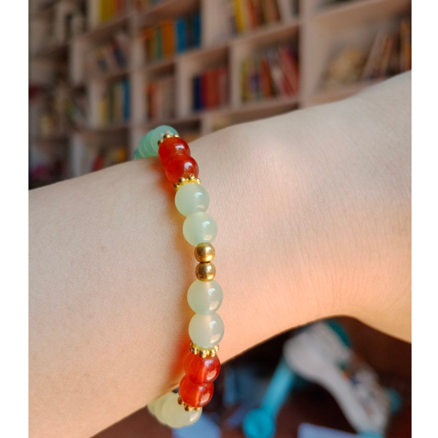 Vòng đá thời trang hàng trong kiện đá Nhật Bản