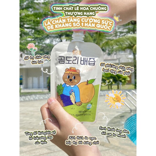 HỘP 30 GÓI TINH CHẤT HOA LÊ CHUÔNG TĂNG ĐỀ KHÁNG CHO BÉ