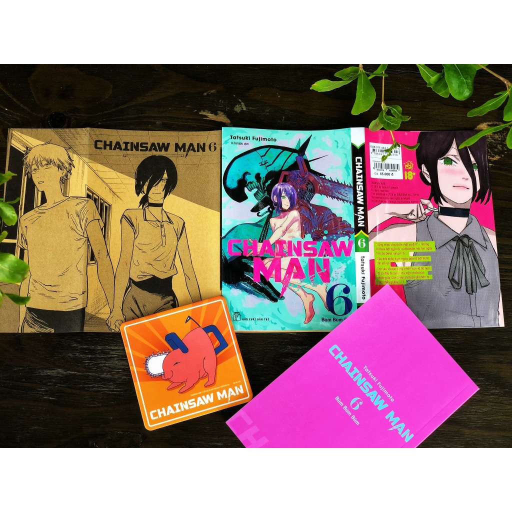 Đồ Sưu Tập - Chainsaw Man Tập 6 Nguyên Seal Kèm Quà Tặng