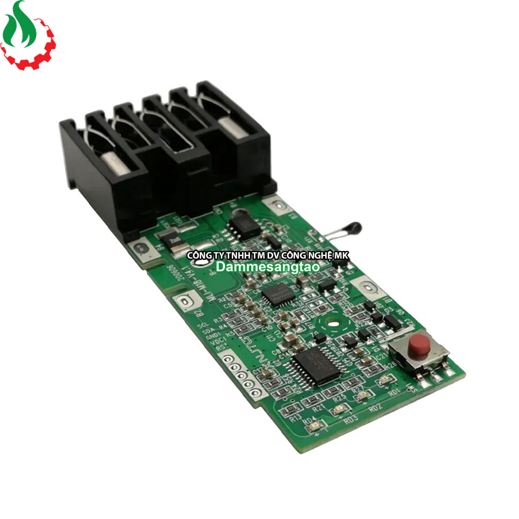 Mạch pin Milwaukee 18V 5S Li-ion 3.7V nhận sạc zin