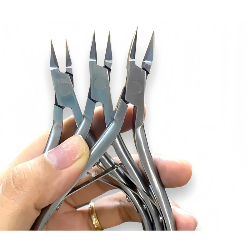 Kìm Bấm Khoé Móng Mũi Dài Chất Liệu INOX CAO CẤP