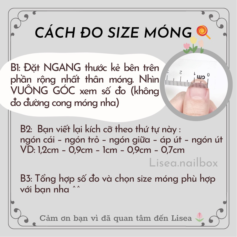 Nail box thiết kế WHITE PINK EYES by LISEA - Kèm keo dũa Móng tay giả Móng úp Nailbox đáng yêu sang chảnh