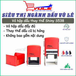 Vỏ hộp dấu thay thế dấu tròn công ty 38x38mm