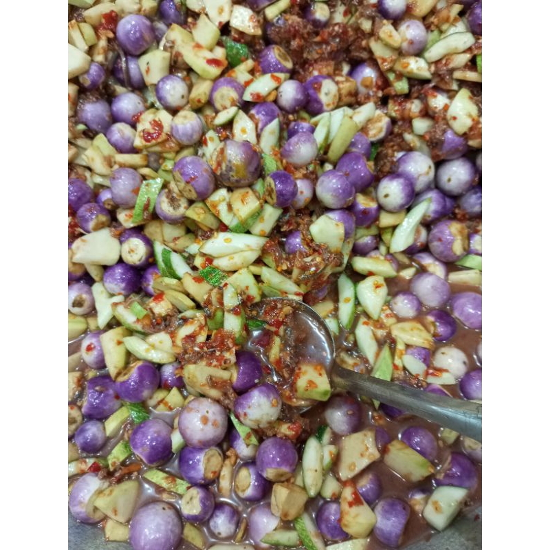 Mắm dưa cà thập cẩm hũ lớn 1kg