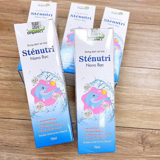 Xịt mũi cá heo Sténutri Nano bạc