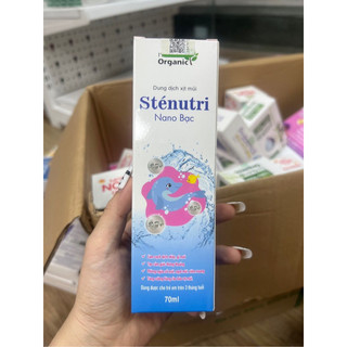 Xịt mũi cá heo Sténutri Nano bạc