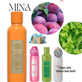Nước Súc Miệng Propolinse Nhật Bản 600ml tặng chai mini hồng 150ml