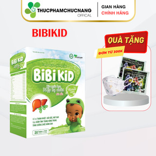 Siro thanh nhiệt, mát gan, giải độc gan - Bibikid Danipharm (hộp 20 ống x 10ml)