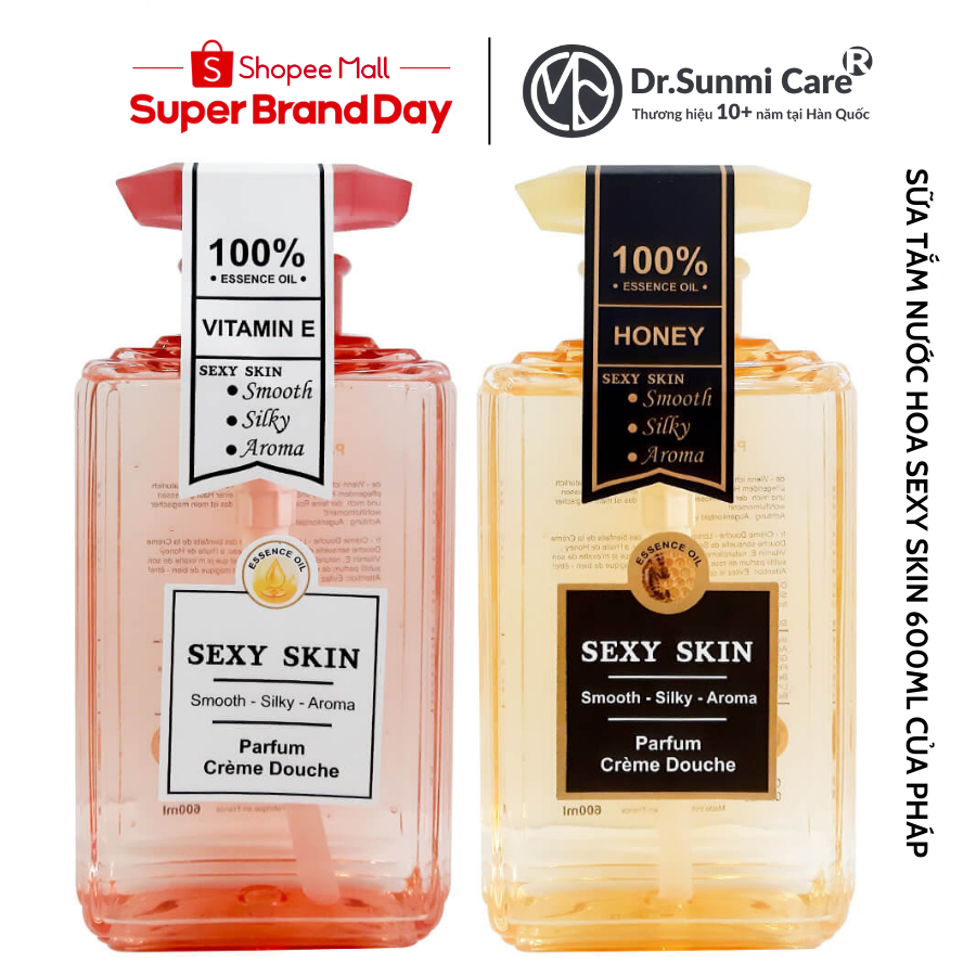 Sữa Tắm Nước Hoa Sexy Skin 600ml Của Pháp.