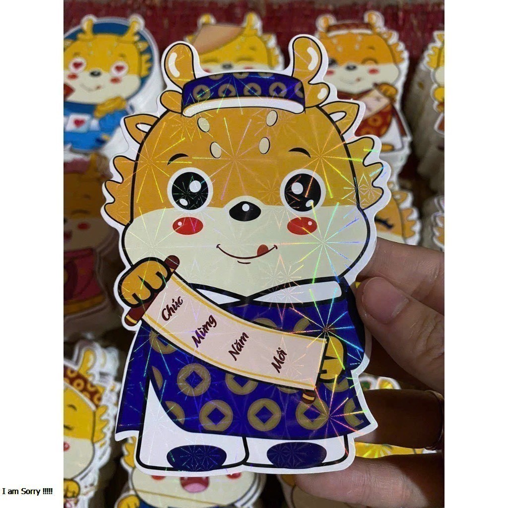 Combo 20 / 50 / 100 cái - Bao lì xì chibi dạ quang, bao lì xì 2023 mẫu mới