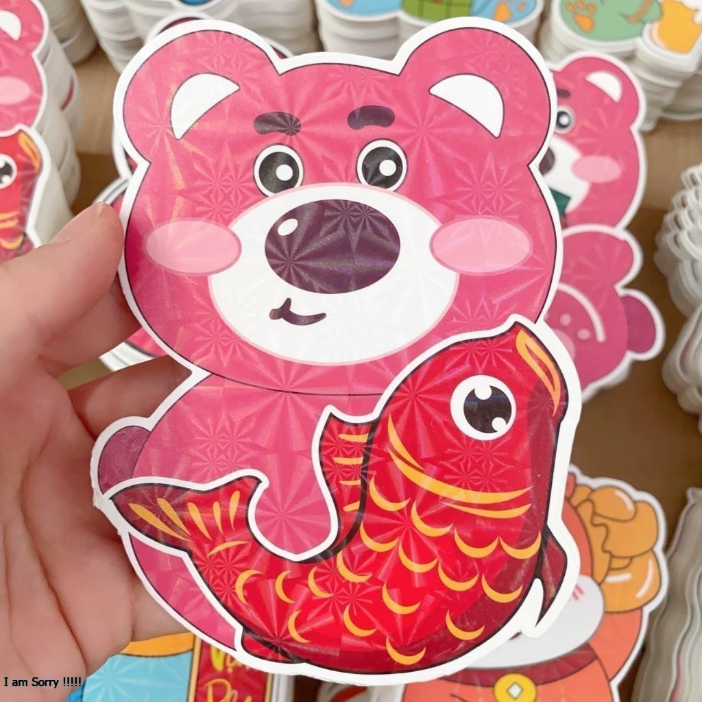 Combo 20 / 50 / 100 cái - Bao lì xì chibi dạ quang, bao lì xì 2023 mẫu mới