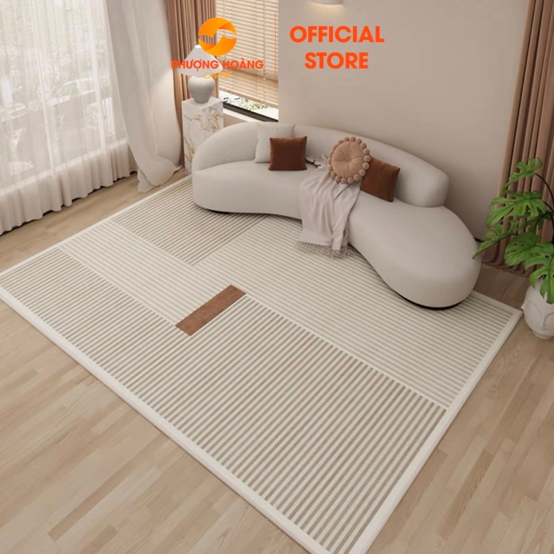 Tặng Thảm Lau Chân - 50 Mẫu Thảm Trải Sàn Bali 1m6 x 2m3 Phong Cách Bắc Âu Trải Phòng Khách, Phòng Ngủ Sang Trọng