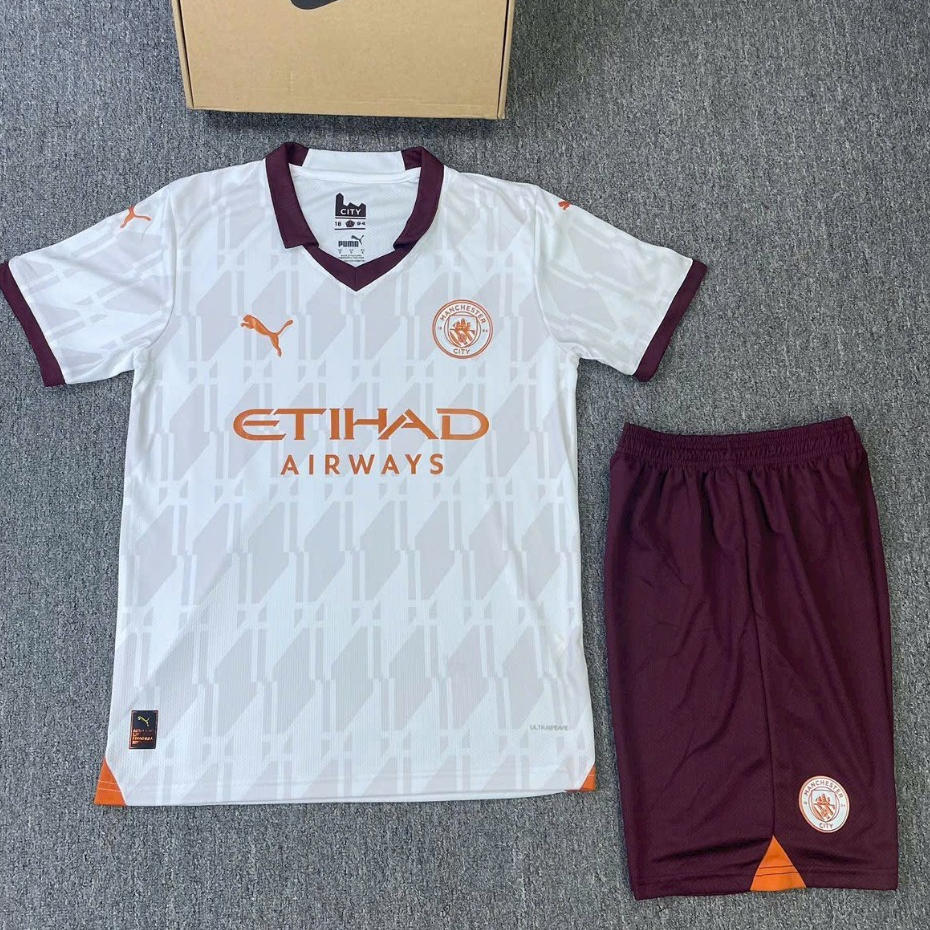 Áo Bóng Đá - Quần Áo Bóng Đá Câu Lạc Bộ MANCHESTER CITY - Vải player Cao Cấp logo thêu thoáng mát