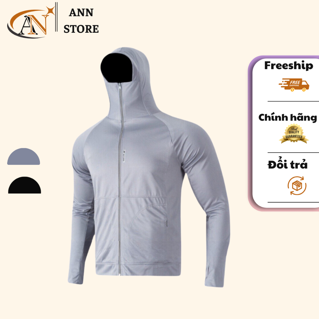 Áo Chống Nắng Nam Cao Cấp 2 Lớp Chống Nắng Chống Tia UV Thoáng Mát Thấm Hút Mồ Hôi - CN28