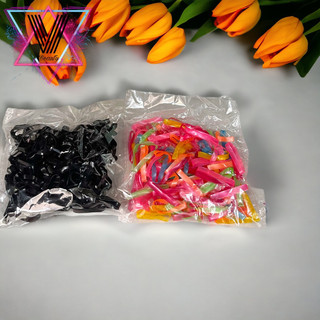 chun buộc tóc cho bé