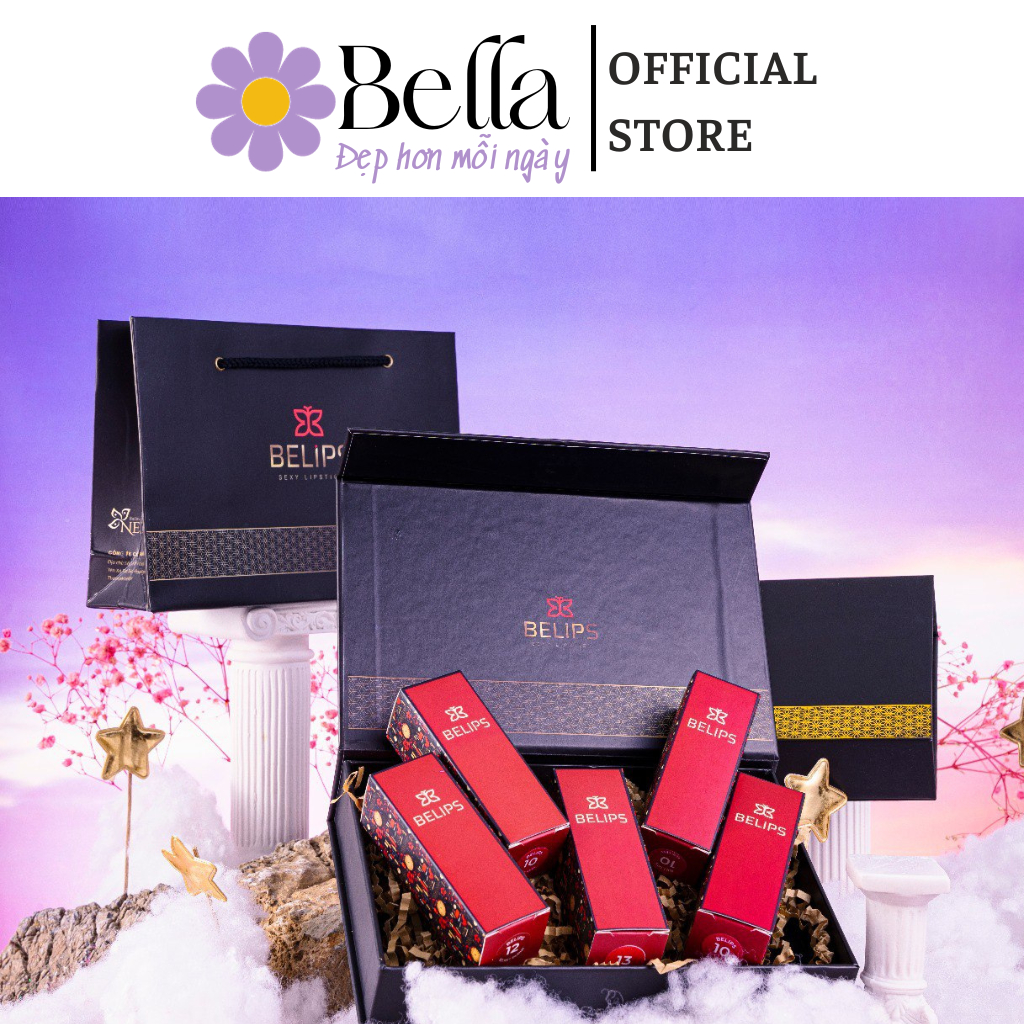 Set Son Belips Tặng Bạn Gái Quyến Rũ Đẳng Cấp Sang Trọng - Bella