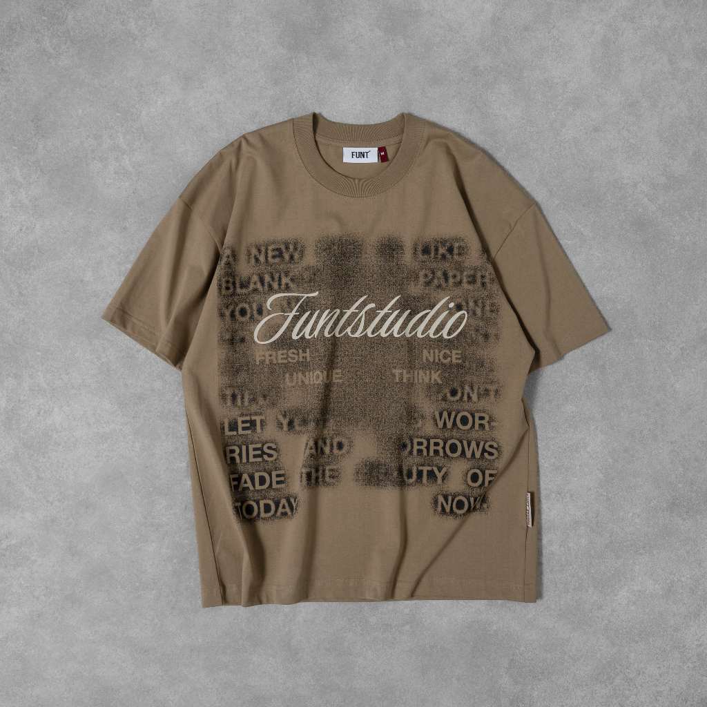 ÁO THUN TAY LỠ UNISEX FUNT POEM TEE