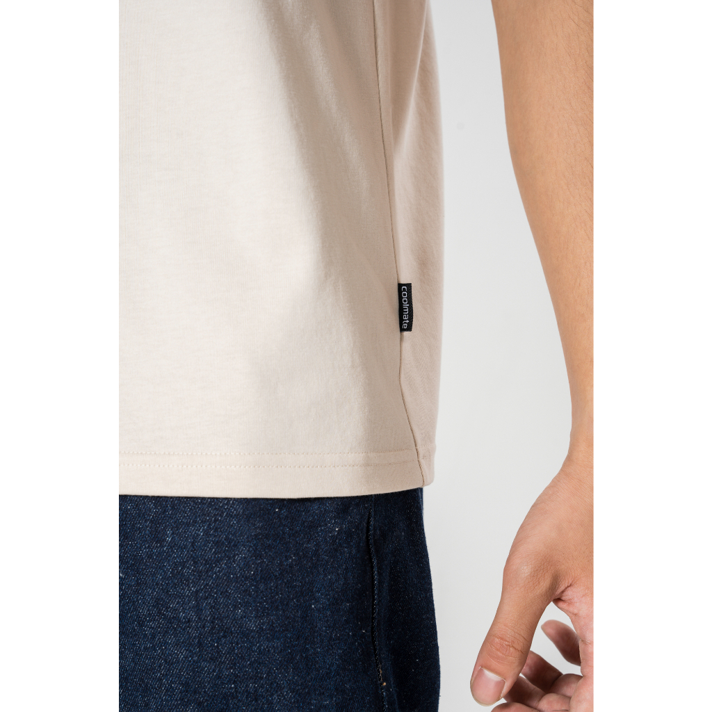 Áo thun nam T-Shirt Basic Cotton 100% 220gsm dày dặn mềm mại - Thương hiệu Coolmate
