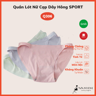 Quần lót nữ sport vanvene cạp dây hông thiết kế nửa mông gợi cảm không hằn viền mới q306