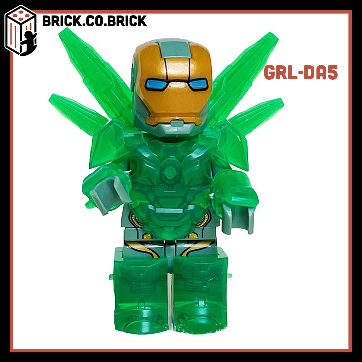 Iron Man Đồ chơi Giá rẻ Siêu Anh Hùng Mô hình Lắp ráp Người hùng Thế giới  Người Sắt GRL-DA1 - GRL-DA8