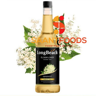 Siro Cô Đặc Hương Hoa Cơm Cháy - LongBeach Elderflower Flavoured Syrup 740ml