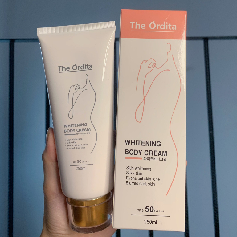 Kem Dưỡng Trắng Da Body Nâng Tone, Kem Dưỡng Da Chống Nắng The Ordita