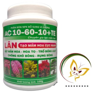 Phân bón siêu lân ac 10-60-10 + te - #021a# 100g