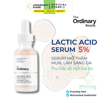 THE ORDINARY Lactic Acid 5% + HA Serum The Ordinary giữ ẩm, tẩy da chết dịu nhẹ 30mL