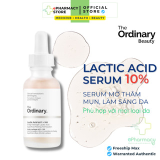 THE ORDINARY Lactic Acid 10% + HA Serum The Ordinary giữ ẩm, tẩy da chết & loại bỏ nếp nhăn 30mL