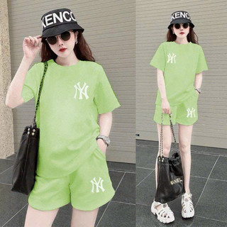 SET SHORT COTTON THÊU LOGO CAO CẤP