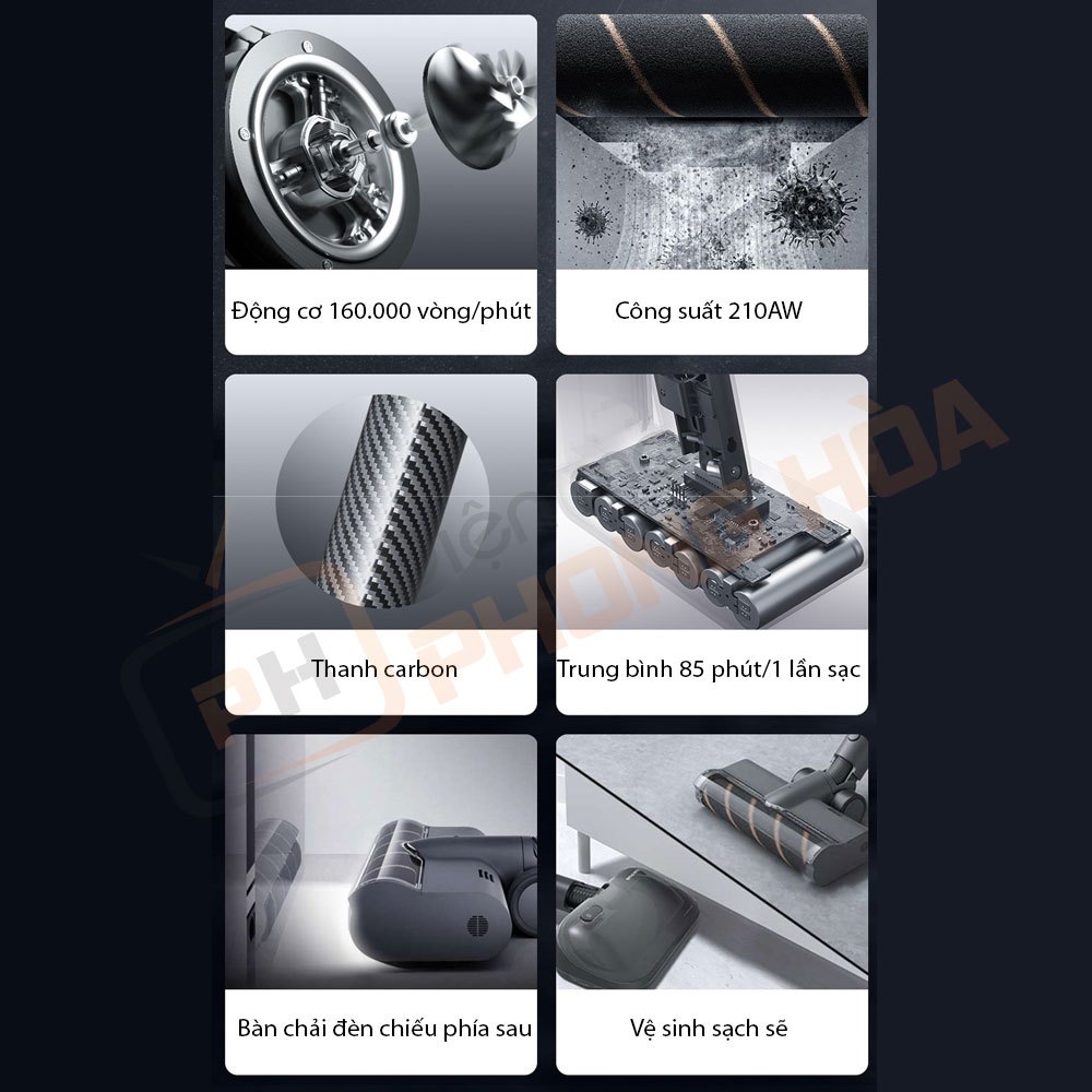 Máy Hút Bụi Không Dây Dreame V16s