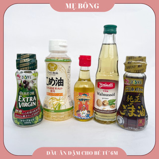Dầu ăn dặm cho bé, dầu cho bé ăn dặm