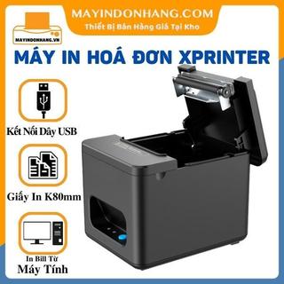 Máy in hóa đơn Xprinter Model 2023 hổ trợ in cho máy tính khổ K80mm Giá Rẻ Nhất Việt Nam