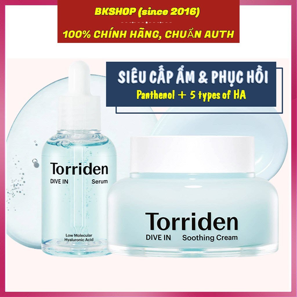 Serum Torriden Siêu Cấp Nước và Phục Hồi TORRIDEN Dive In Low Molecular HA