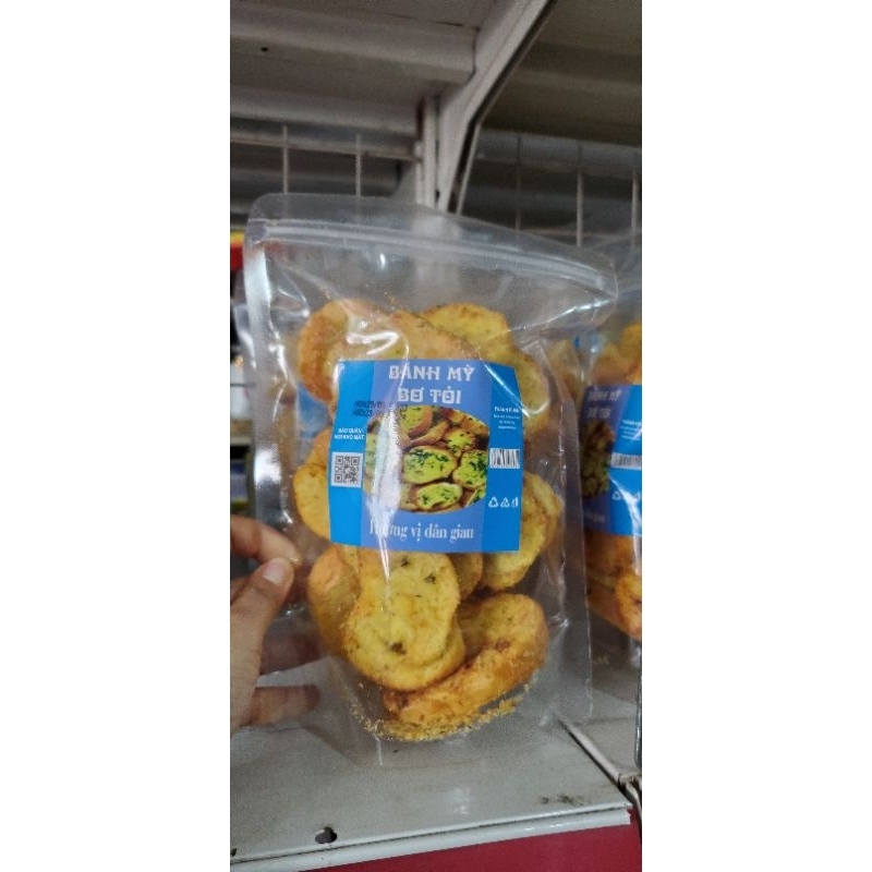 Bánh mì bơ tỏi siêu ngon đóng túi zip tiện lợi
