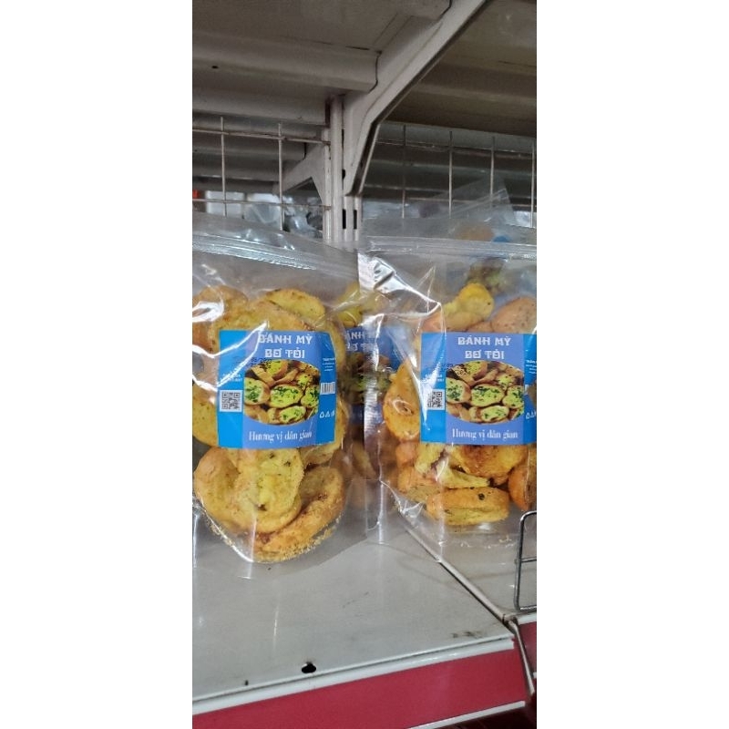 Bánh mì bơ tỏi siêu ngon đóng túi zip tiện lợi