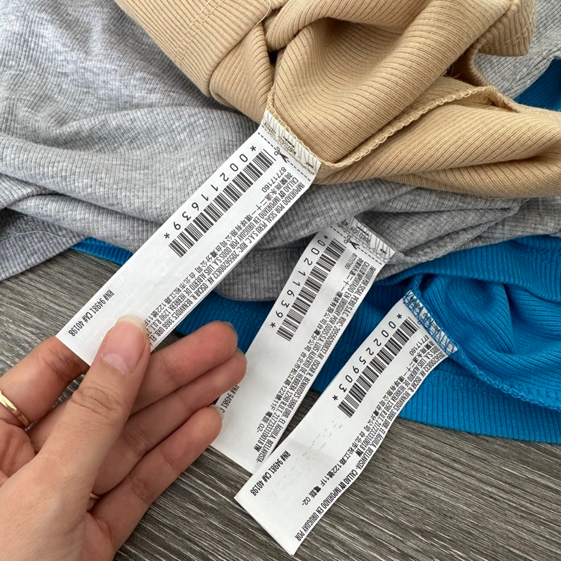 AnDi.vnxk Áo thun tay dài trơn nhiều màu - F.21