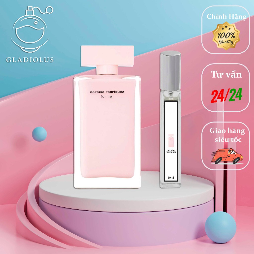 Nước Hoa Nữ Nar Hồng Narciso dịu nhẹ quyến rũ cuốn hút