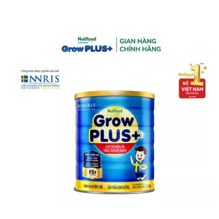 Sữa bột nutifood grow plus+ xanh lon 1,5kg