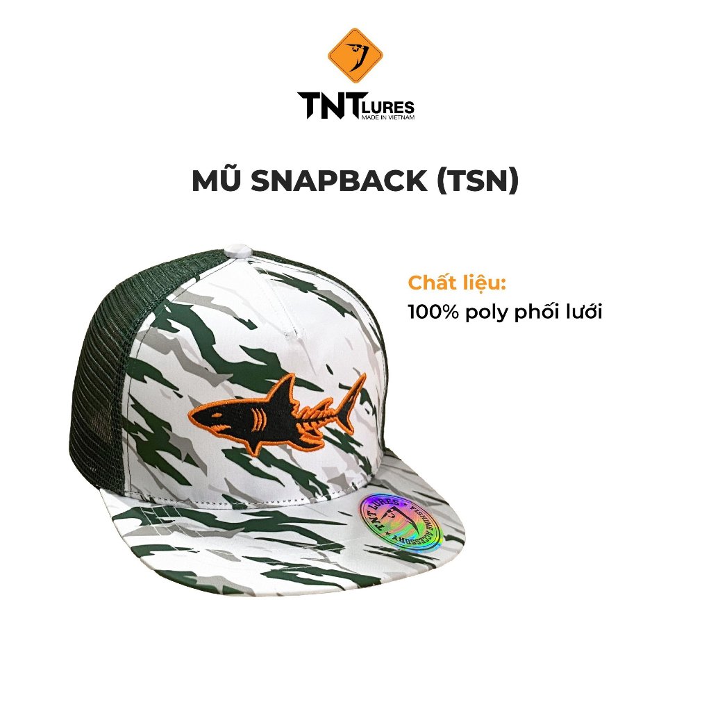 Mũ Lưỡi Trai Snapback TNTLures TSN
