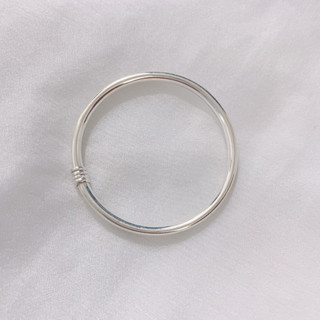 Vòng lắc tay bạc nữ PANSY khắc tên theo yêu cầu - Vòng bạc ta thật đẹp đeo tay