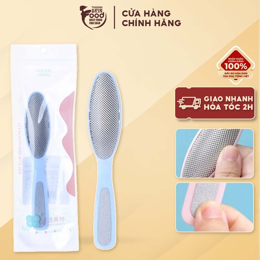 [NHẬP KHẨU] Chà Gót Chân 2in1 Giúp Tẩy Da Chết LMLTOP C0315 (Màu ngẫu nhiên)