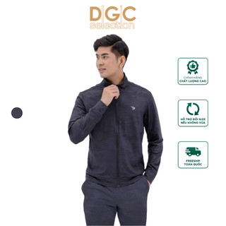 Áo khoác nỉ nam cổ đứng dgcs - co giãn tốt. độ bền cao - wajkbc04m.